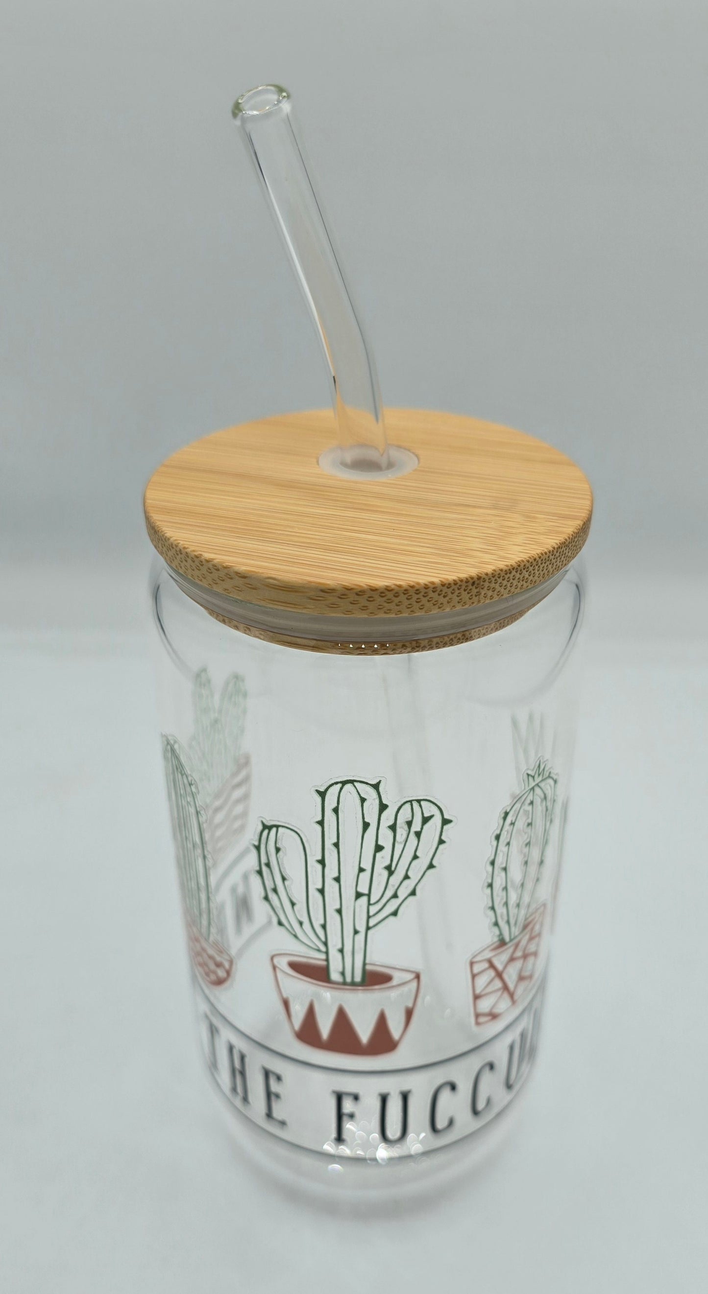 16 Oz Libby "What the Fucculant"