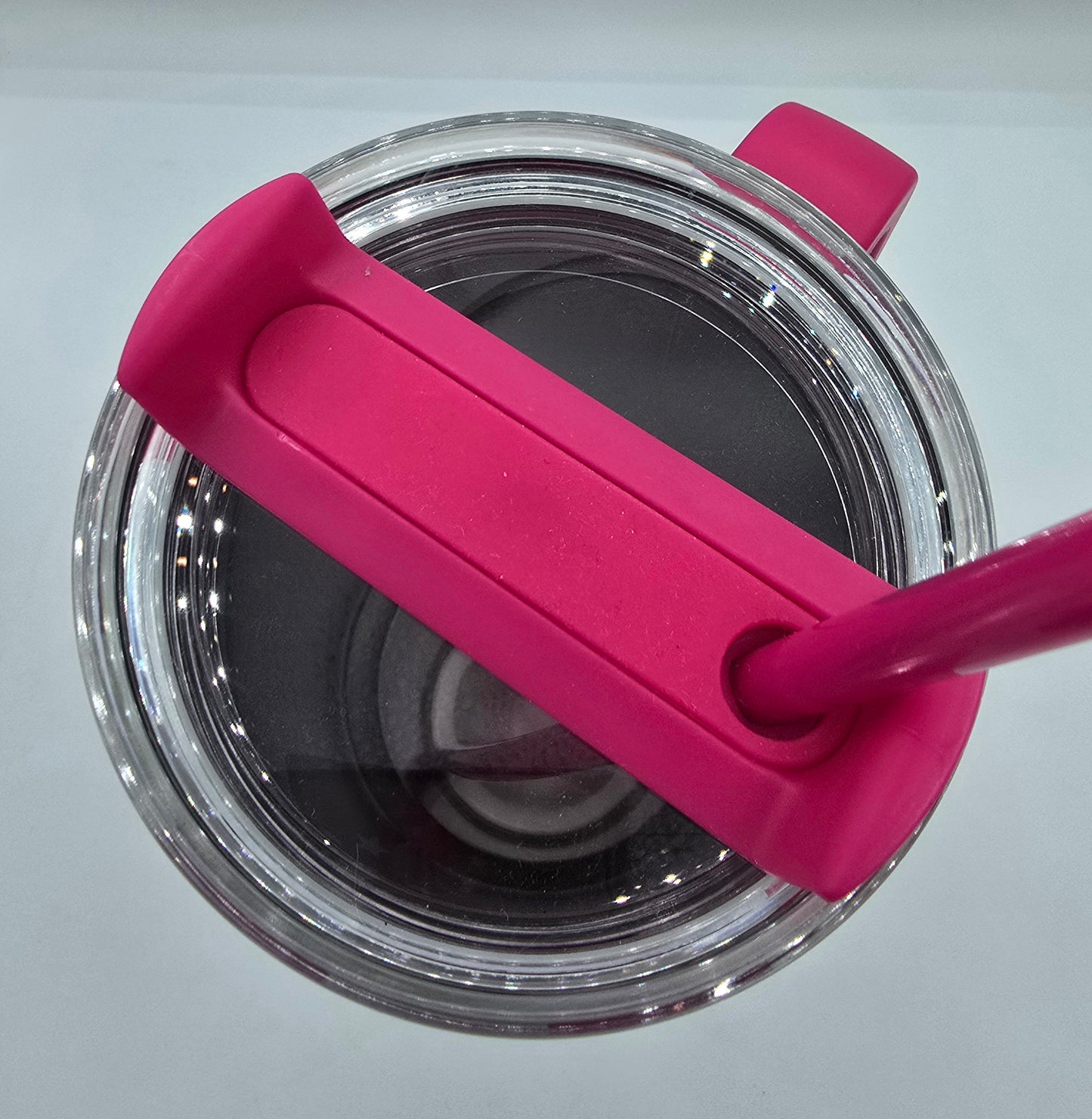 40 Oz Roller Skate Checkered Tumbler w/handle