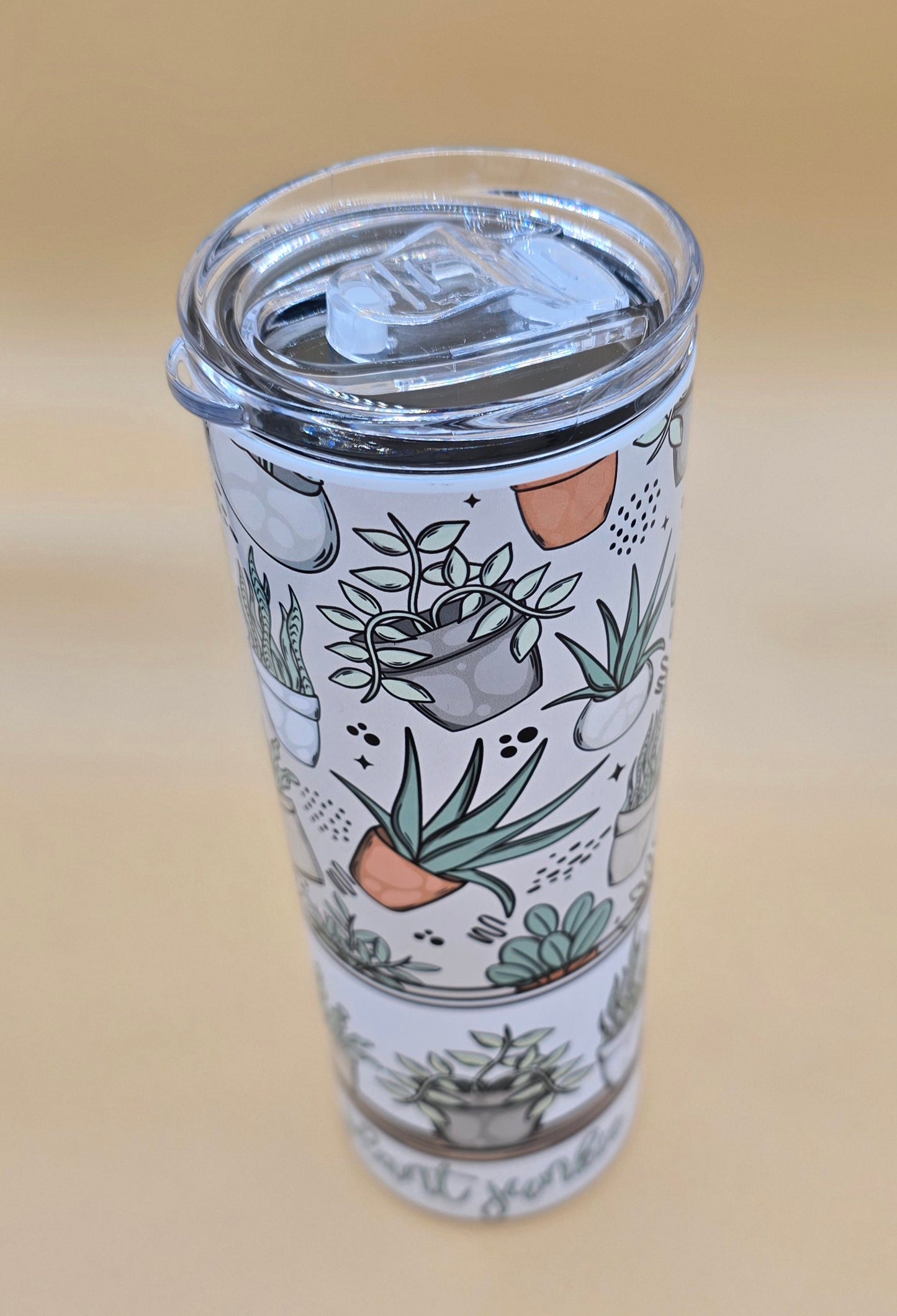 20 Oz Sublimation Tumbler Plant Junkie