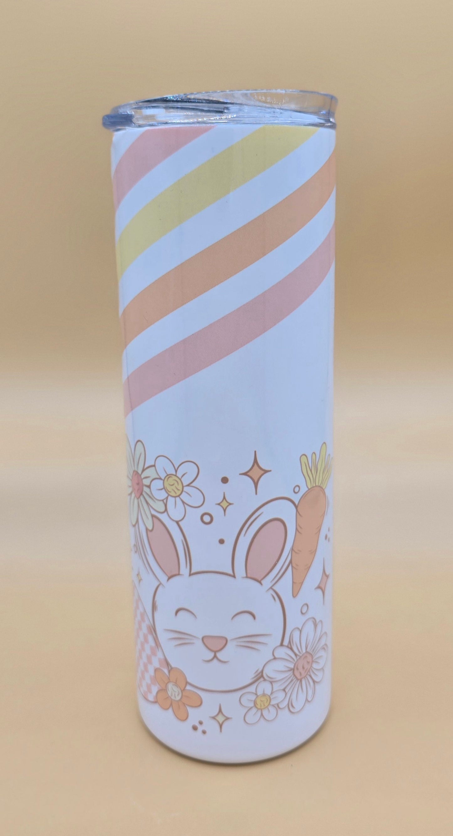 20 Oz Pastel Easter Bunny Sublimated Tumbler