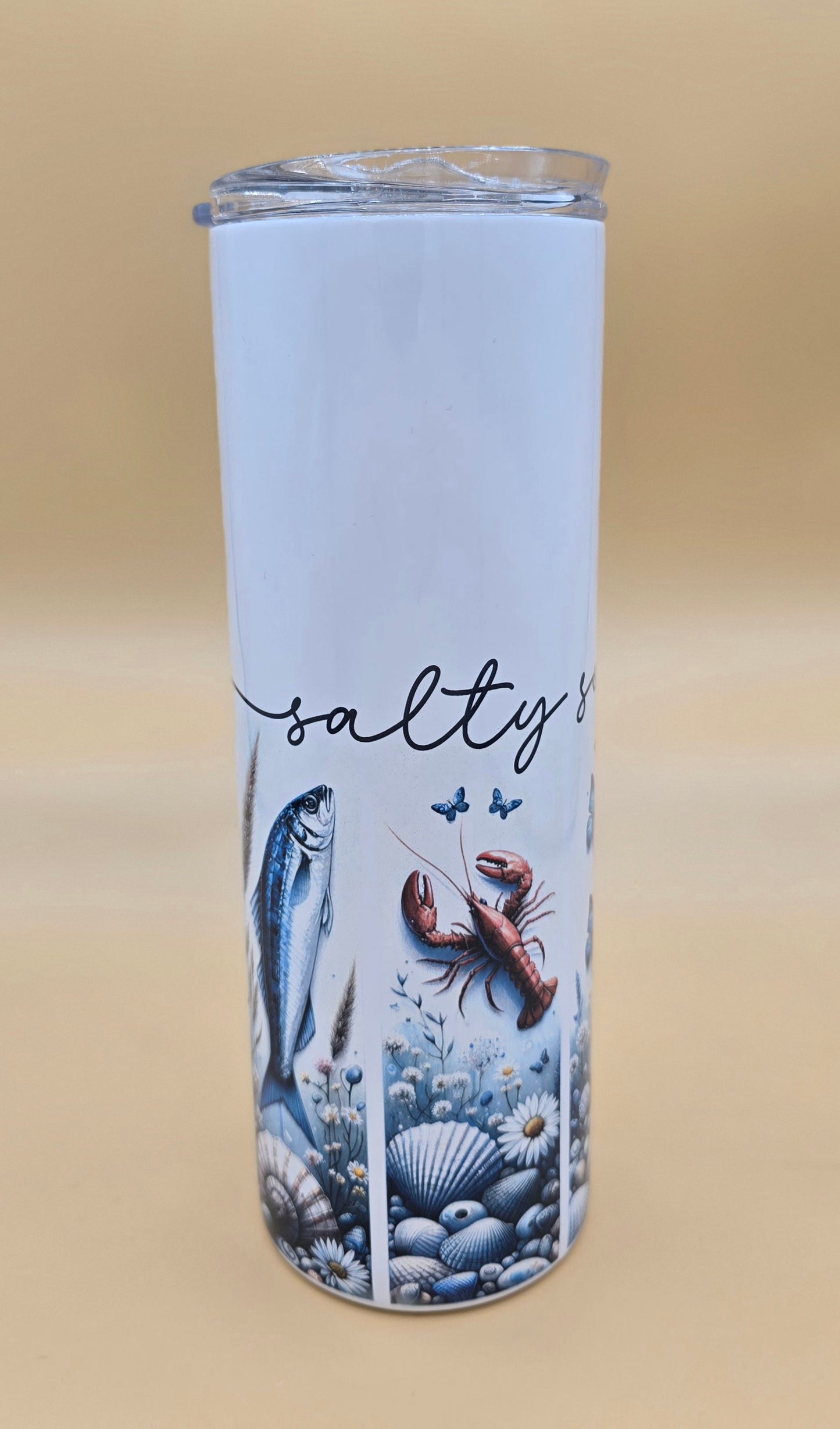 20 Oz Sublimated Salty Soul Tumbler