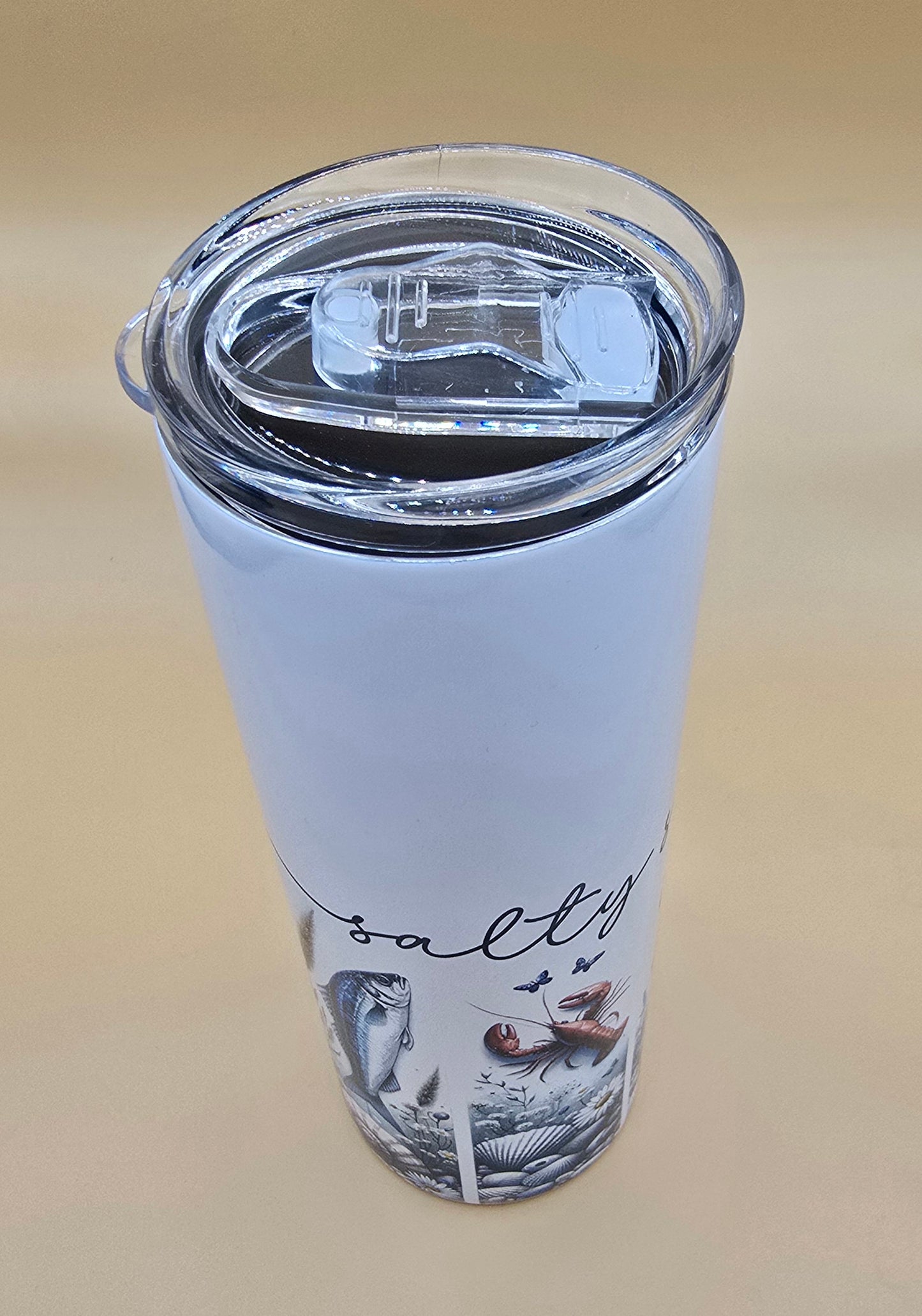 20 Oz Sublimated Salty Soul Tumbler
