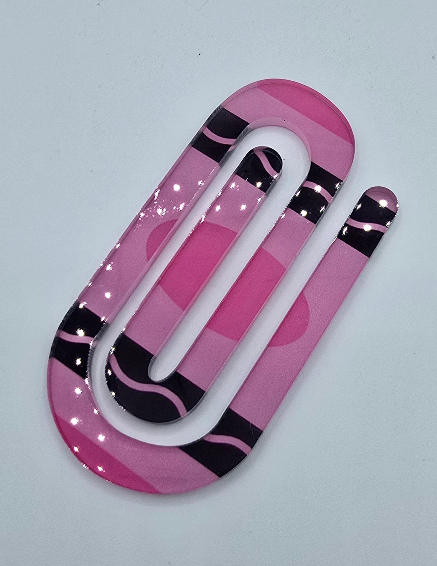 Jumbo Sublimated Paper Clip - Assorted