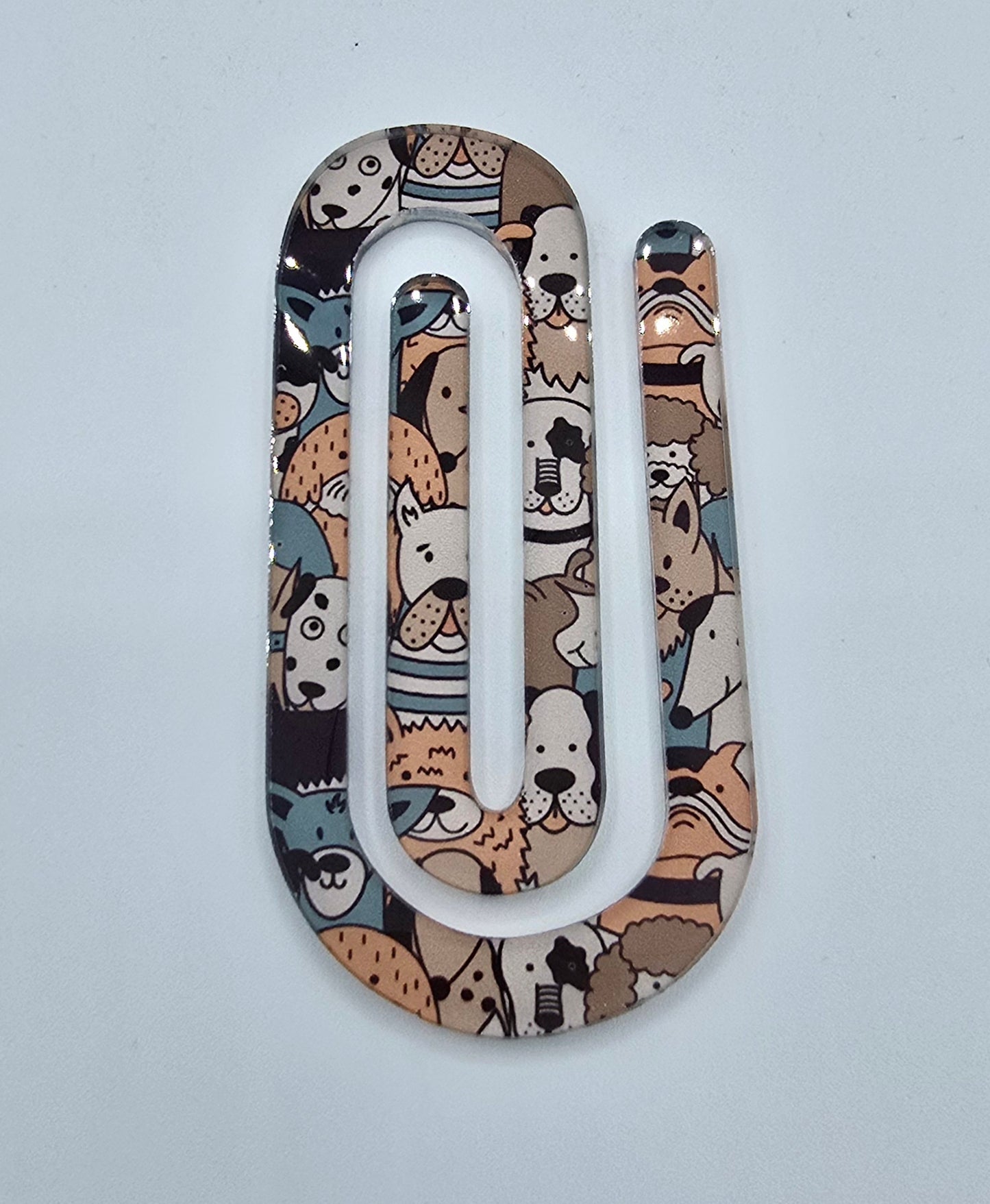 Jumbo Sublimated Paper Clip - Assorted