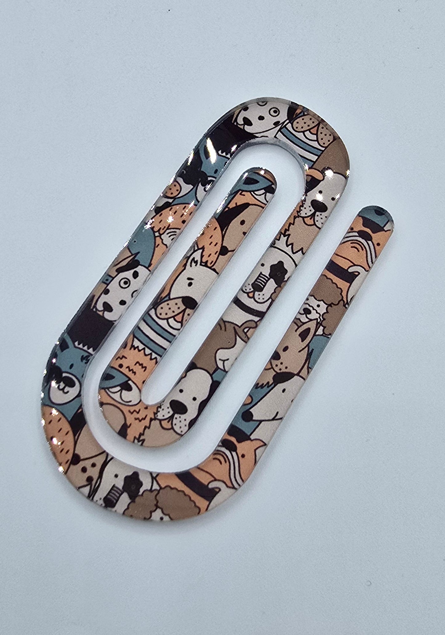 Jumbo Sublimated Paper Clip - Assorted
