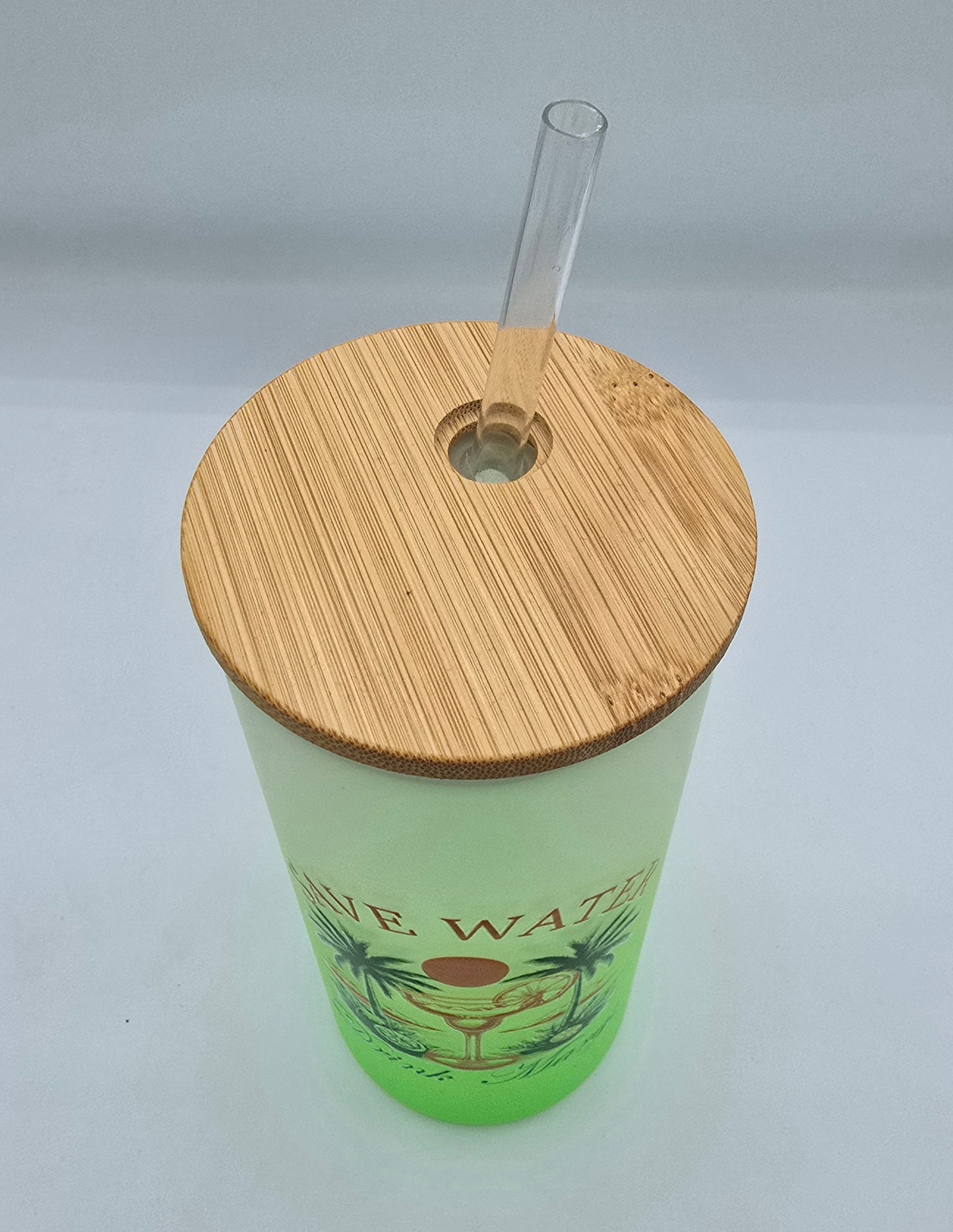 20 Oz Glass Libby "Drink Margs"