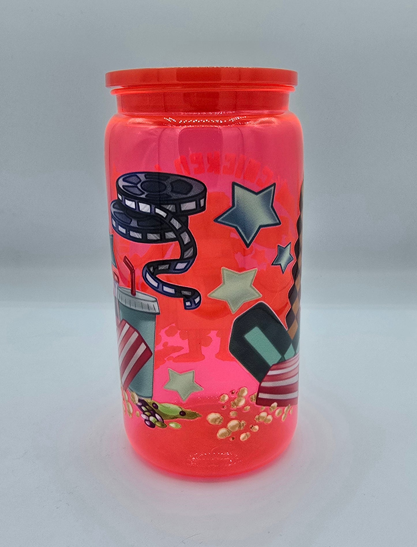 16 Oz Minecraft Kids Libby Cup (Plastic) Chicken Jockey