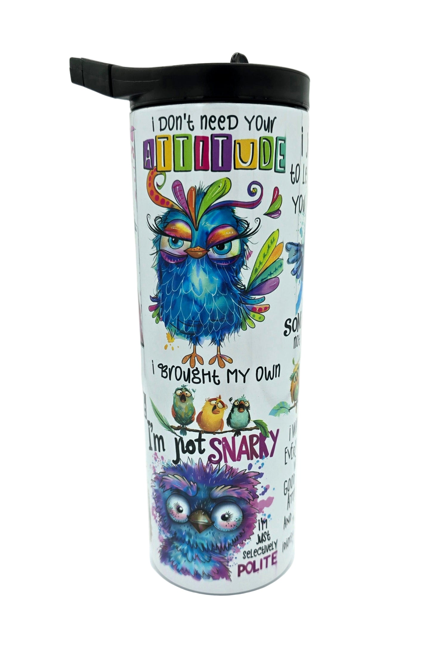 20 Oz Tumbler Bird w/Attitude