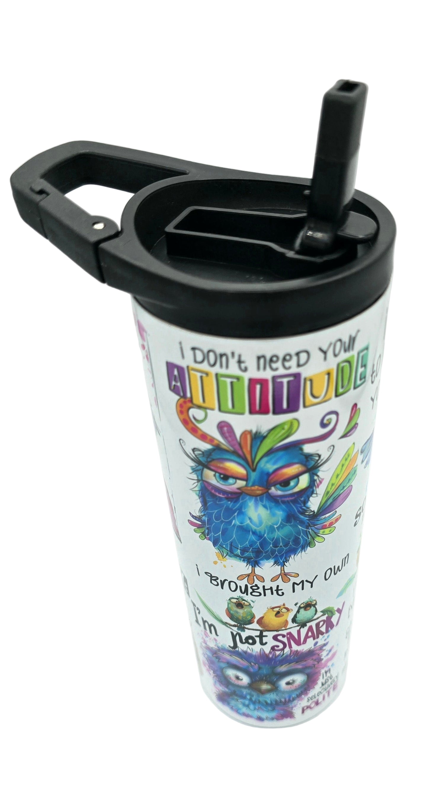 20 Oz Tumbler Bird w/Attitude