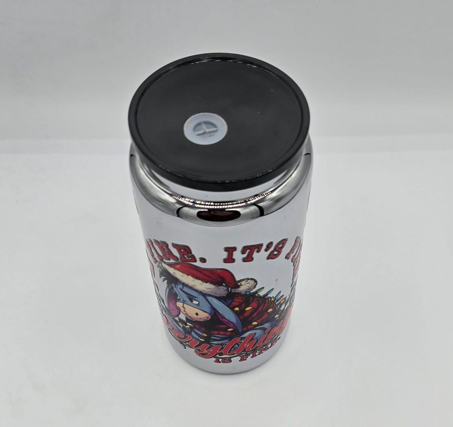 Egor "Everything is Fine" Christmas 16 Oz Chrome Libby Cup