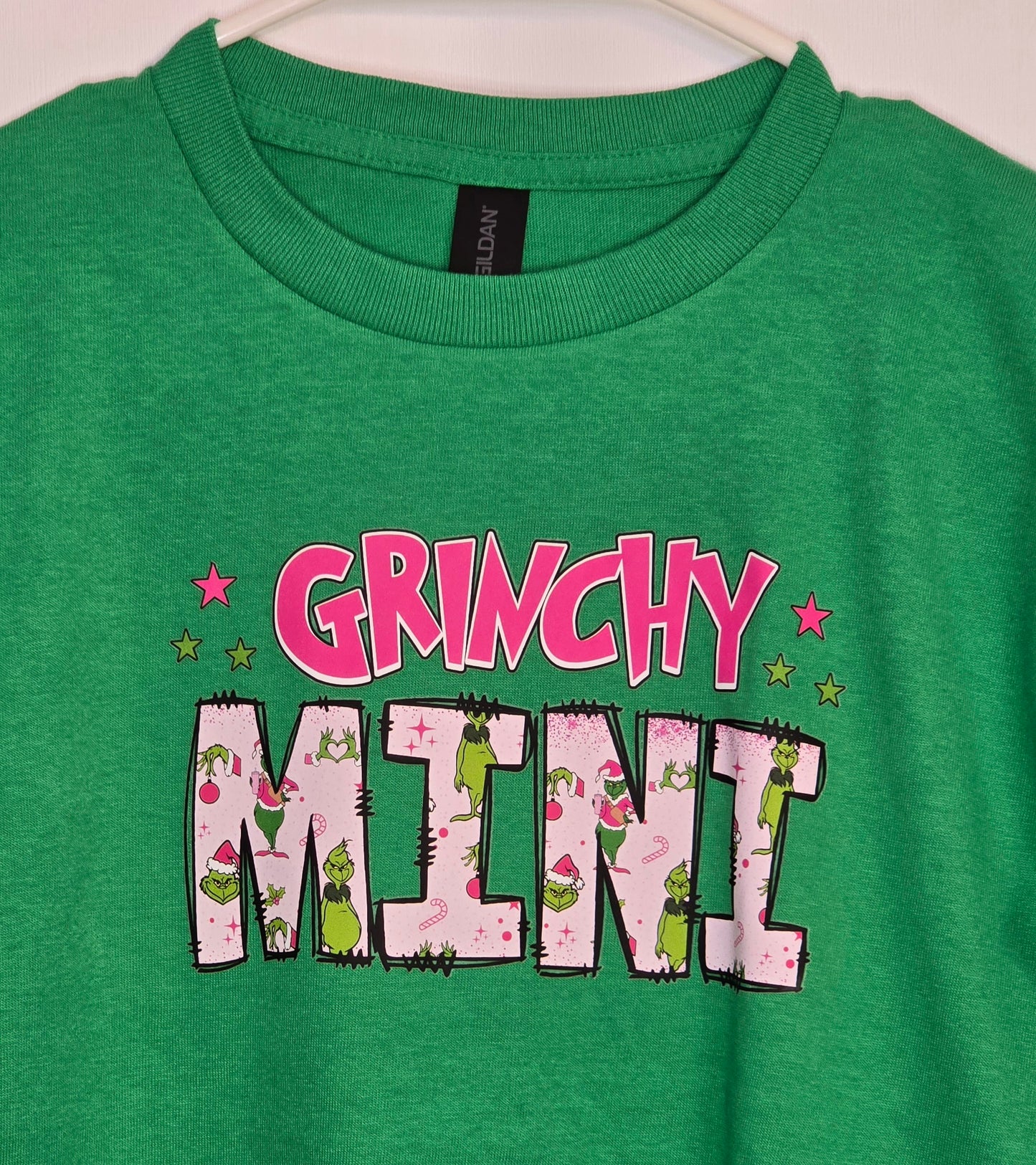 Grinch Mini Kids Tee Shirt