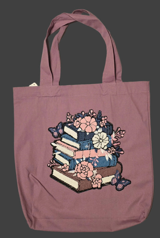 "Stack of Books" Tote Bag