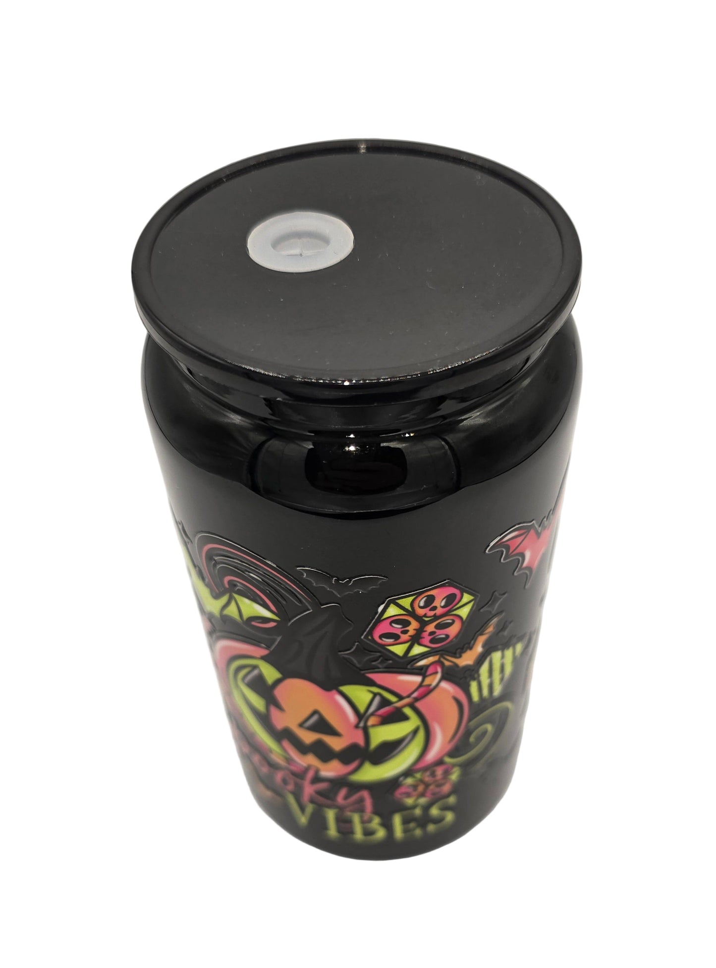 Spooky Vibes 16 Oz Libby Cup/Black