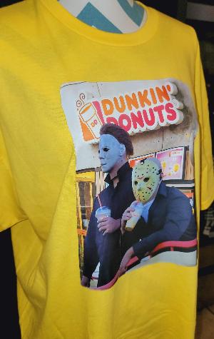 Dunkin Donuts Horror T-Shirt